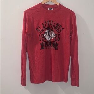 NHL blackhawks long sleeve tee